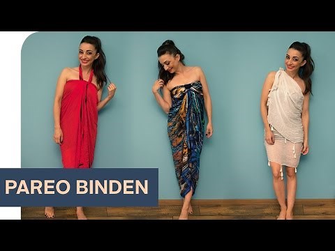 PAREO binden: 7 Wickeltechniken für den Strand ~ refashion | OTTO