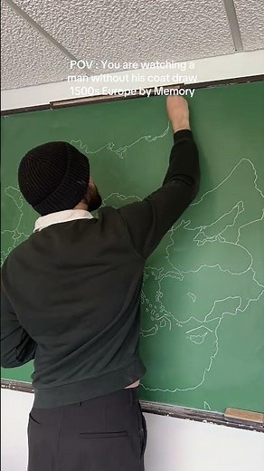Drawing Europe in 1500 from Memory