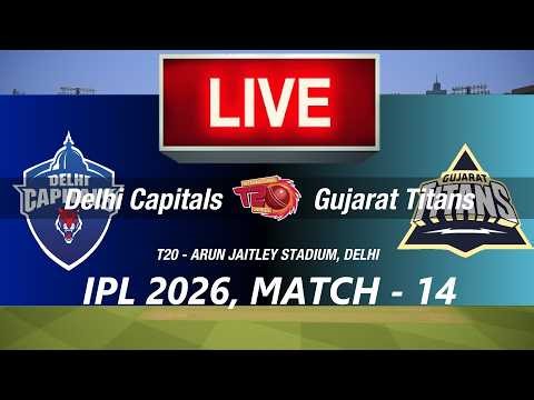 🛑LIVE- DC vs GT🛑IPL 2026🛑DELHI CAPITALS vs GUJARAT TITANS🛑CRICKET 26 GAMEPLAY🛑LIVE MATCH STREAMING🏏