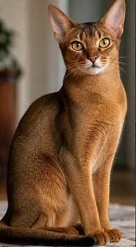 “Abyssinian Cat: Active, Smart, and Curious”