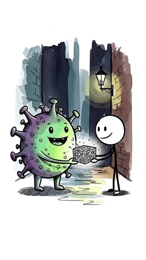 Alasan kenapa Linux aman dari virus #animation #linux #indonesiatech #facts #stickman