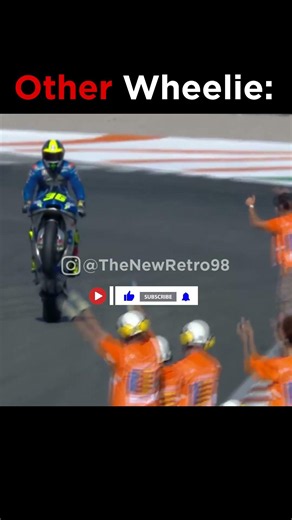 🚀 Everyone did wheelies.💀 Max Biaggi almost did a backflip.