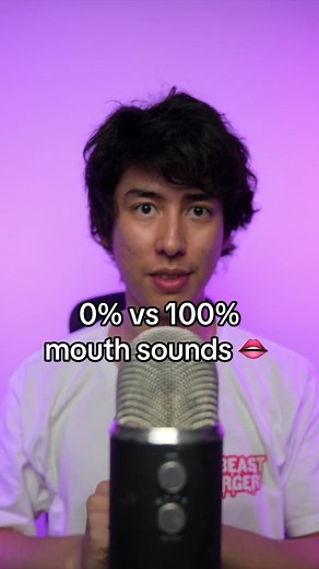 Exploring ASMR Mouth Sounds: 0% vs 100% Comparison