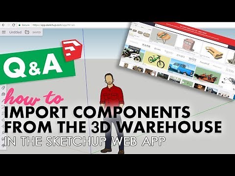 How to Import Components in the Sketchup Web App | Sketchup Q&A