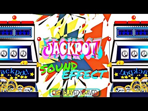 Jackpot Sound Effects | Casino Slot Machine Winning With Voice Sounds | Royalty Free