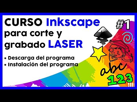 🔥💻 INKSCAPE TUTORIAL for LASER cutting and engraving from SCRATCH part 1 COURSE download and inst...