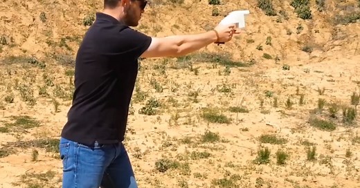 First 3D-printed gun fired on video, blueprint files available to download