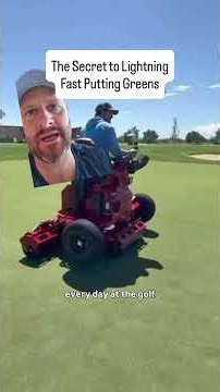 Essential Golf Course Maintenance: Rolling the Greens