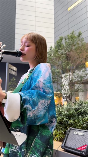 Shibuya Street Live🐕 息を吸う ここで吸う 生きてく(Beautiful Day) / #ゆいにしお