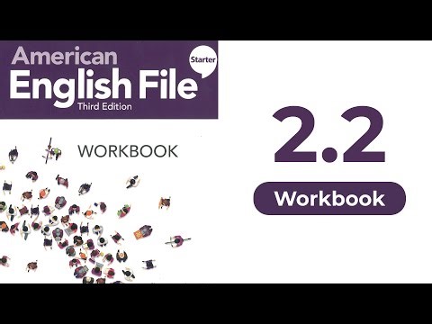 2.2 American English File 3th Edition Started Workbook Audio
