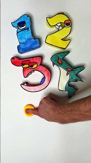 From CLAY to PAPER Number lore 1 - 6 #numberlore