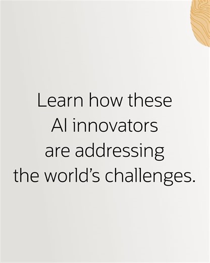 9.1K views · 46 reactions | Why are AI trailblazers turning to #OCI to support the development and deployment of production-ready AI? Find out: https://social.ora.cl/6185wEvLf | Oracle | Facebook