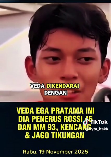 Gaya Balap Unik Veda Ega Pratama yang Membingungkan Insinyur
