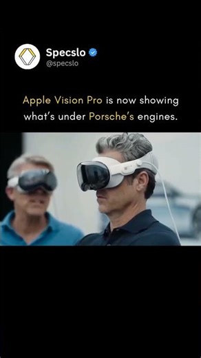 Porsche is using Apple Vision Pro to reveal the inside of their cars.
