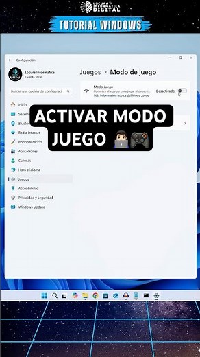 Cómo Habilitar el modo Juego en Windows 11 | #Tutorial #windows #pcgaming