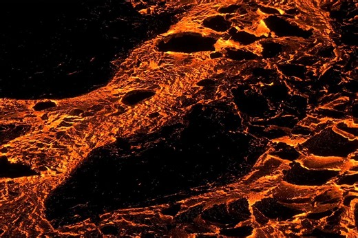 Iceland’s Reykjanes volcanic eruption captured in stunning drone shots