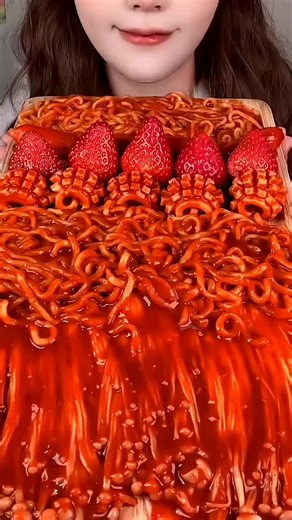 Delicious Gourmet Spicy Mushroom Platter Mukbang