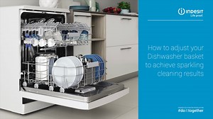 Do you know you can adjust the height of the upper basket in your dishwasher for better cleaning results? If you're washing larger pots or dishes in the lower basket you can raise the upper basket by simply lifting it up to make more space, or lower it by pressing in the tabs either side of the basket to make space for larger mug or glasses. #IndesitTips | Indesit