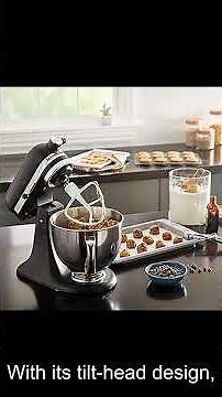 Revolutionize Baking with KitchenAids Artisan 5-Quart Tilt-Head Stand Mixer Perfect Mixes