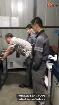 Scaffolding Sleeve Coupler Slip Test in Wellmade