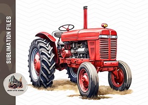International Harvester 1066 Tractor PNG: Farming Sublimate (digital Download) - Etsy