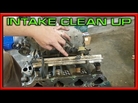Removing and Cleaning the 2001 Sludge Accord Intake manifold