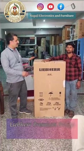 Liebherr Premium Fridge Delivery! 😍 Thank You Sanjeev Ji | Nagaji Electronics Porsa