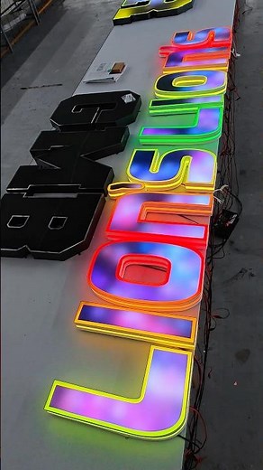Ultra-Thin LED Storefront Letters | Modern Design for Contemporary Businesses#signagedesign #ledsign