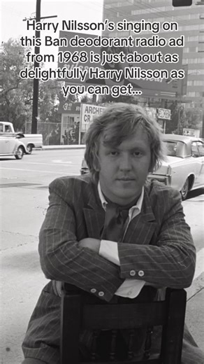 Harry Nilsson's Delightful Ban Deodorant Ad from 1968