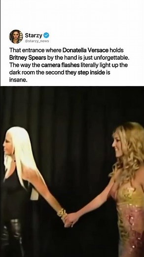 BRITNEY SPEARS WITH DONATELLA VERSACE