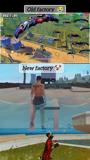 free fire old factory vs new factory ki yaadein