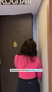 Wait for the plan 😌 . . . . . #kajalpaigwar #trending #escapeplan #bumble #dateescape | Kajal Paigwar