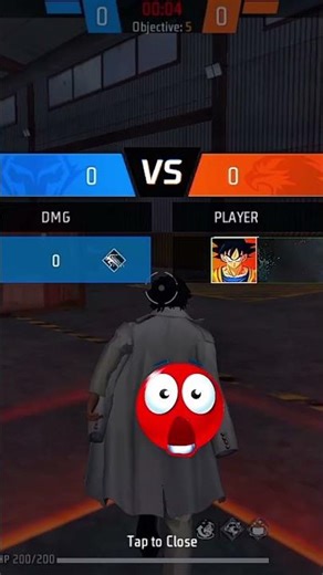 RED X vs GOKU....#funny #comedy #gaming #freefire