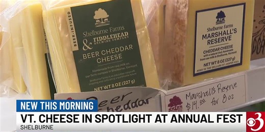 Cheese shines on social media and here in Vermont