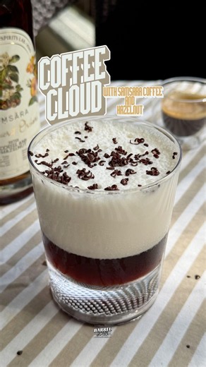 Samsara Coffee & Hazelnut Gin Makes the Perfect Coffee Cloud.