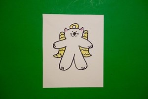 Let's Draw an Angel Cat!