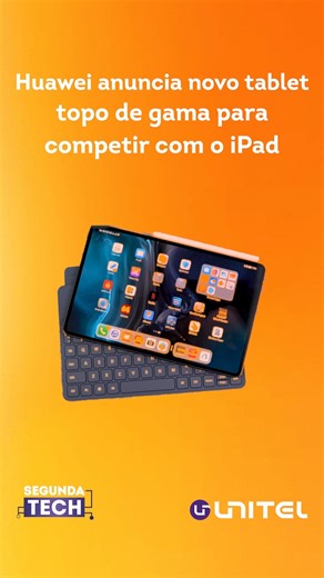 3K views · 70 reactions | O ecrã, como se pretende num tablet, é o grande destaque. Usa um painel OLED com tecnologia “tandem”, o que na prática significa que são usados píxeis sobrepostos para gerar uma iluminação mais forte. Daí que este modelo conseguia atingir os 2000 nits de brilho, um valor duas a três vezes superior ao que existe na maioria dos tablets. Fonte: MenosFios #Unitel #UnitelAngola #2Tech #SegundaTech | Unitel | Facebook