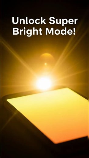 Hidden Android Trick 🌞 | Make Your Screen Brighter Than Ever with Extra Brightness Mode! #facts