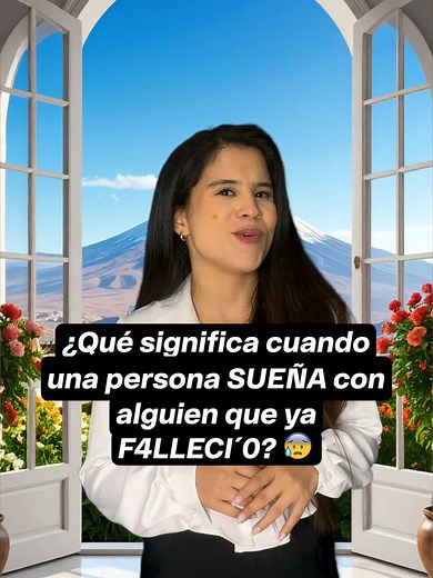 ¿Qué significa soñar con alguien que ha fallecido?