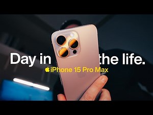 iPhone 15 Pro Max - Day In The Life (Camera + Battery Test)