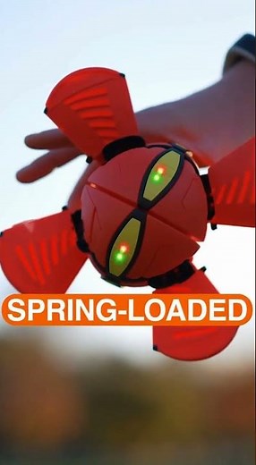 ✨4 Pack LED Flying Saucer Balls – Electric Colorful UFO Toys for Kids & Pets | Outdoor Fun Toy