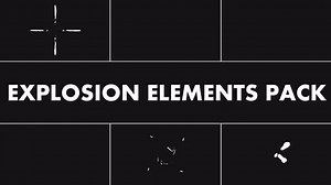 Explosion Elements Pack by ArtPower - Stock Motion Graphics | Motion Array