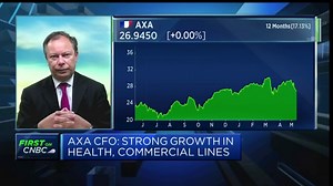 AXA CFO says the insurance firm is seeing price increases across the board