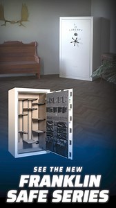 🆕🔒 Introducing the New and Improved Liberty Franklin Safe! 🇺🇸 Elevate your security with 110 minutes of fire protection and customizable Pro Flex™ shelving, offering the perfect organization for your valuables. Protect what matters most with confidence. 🛡️ #LibertySafe #SecurityRedefined | Liberty Safe