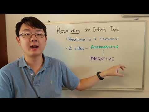 Lincoln Douglas Debate 2.2: Format of an LD Round