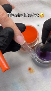 38K views · 4.8K reactions | This color is too hot  Using @nitronail Lá09 acrylic powder 15% Off using code EVERYDAYNAILS #nails #nailart #naildesign #longnails #nailshapes #nailstyle #nailsnailsnails #nailideas #nailcolors #nailspolish #nailinspo #acrylicnails #nailvideos #squarenails #fallnails #nailtutorial | Everyday Nail Stylist | Facebook