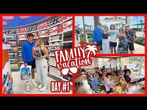 Road trip to Destin with 17 people .Vacation Vlog .First Day .vlog#997