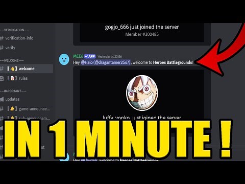 HOW to JOIN HEROES BATTLEGROUND DISCORD SERVER