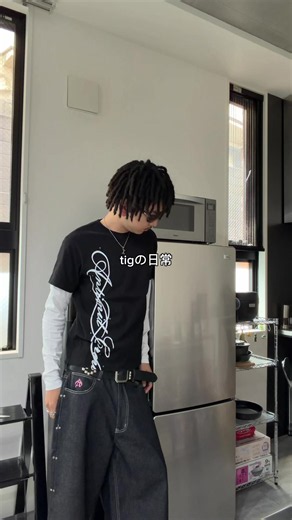 冷蔵庫を改造するtigの日常Vlog💫@Antimid #インテリア #部屋紹介 #海外ストリート #ストリートファッション #asmr