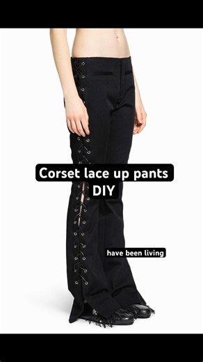 DIY the most insane pants #altfashion #blackclothing